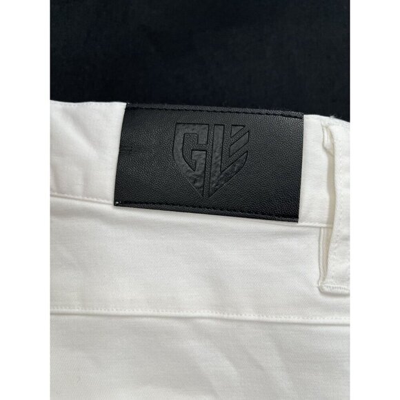 Graham Luxe Mens White Slim Fit Pants‎ 38x30 Golf Pants - Picture 8 of 11